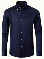 Janosch Textured Collar Dress Shirt