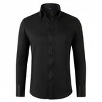 Janosch Textured Collar Dress Shirt