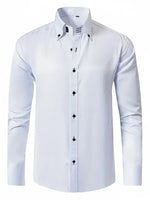 Janosch Textured Collar Dress Shirt