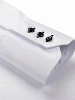 Janosch Textured Collar Dress Shirt