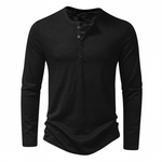 Benjamin Button-Collar Henley Top