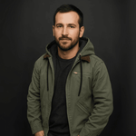Rainer Hooded Leather Winter Jacket