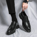 Oliver Glossy Lace-Up Derby Shoes