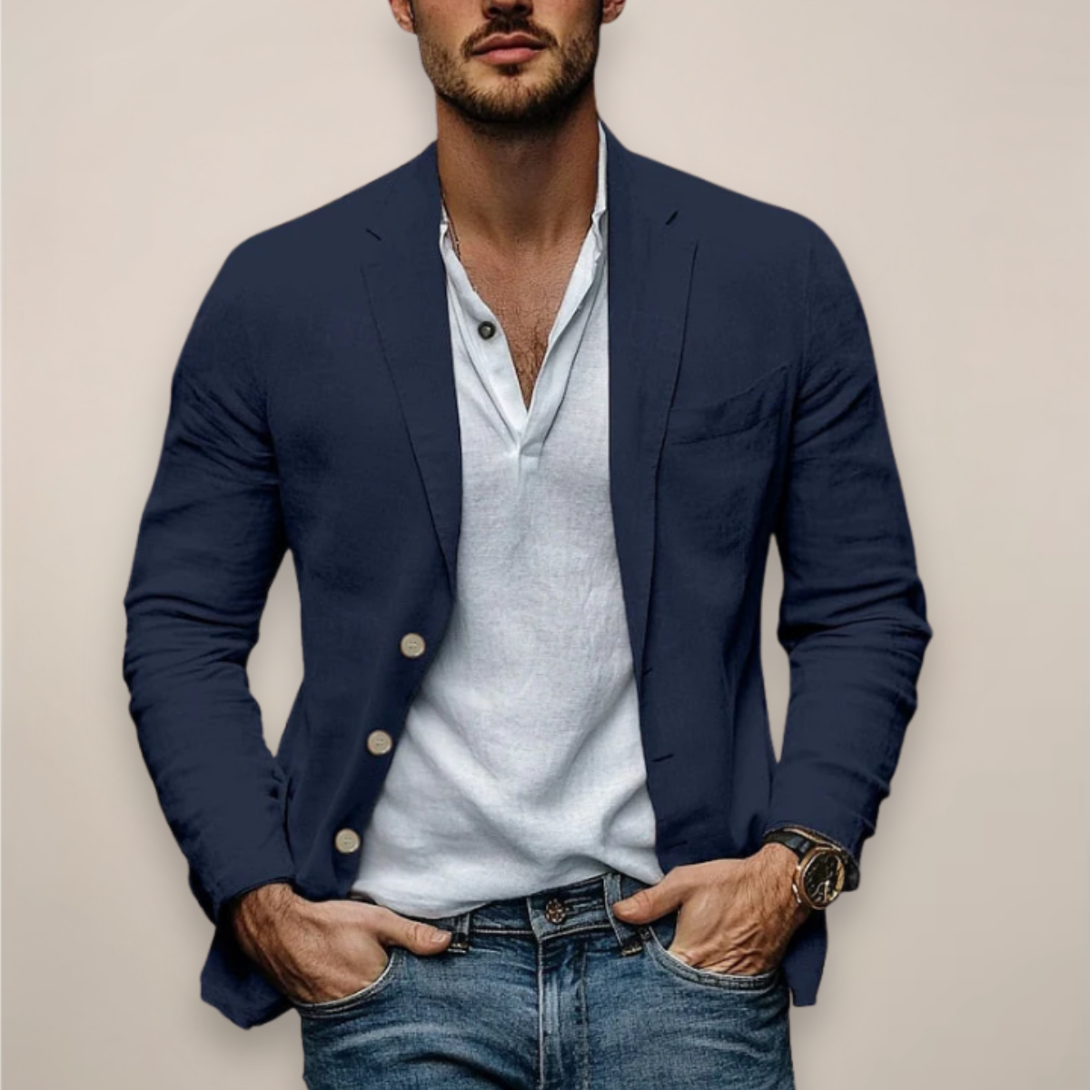 Lutz Modern Casual Summer Blazer