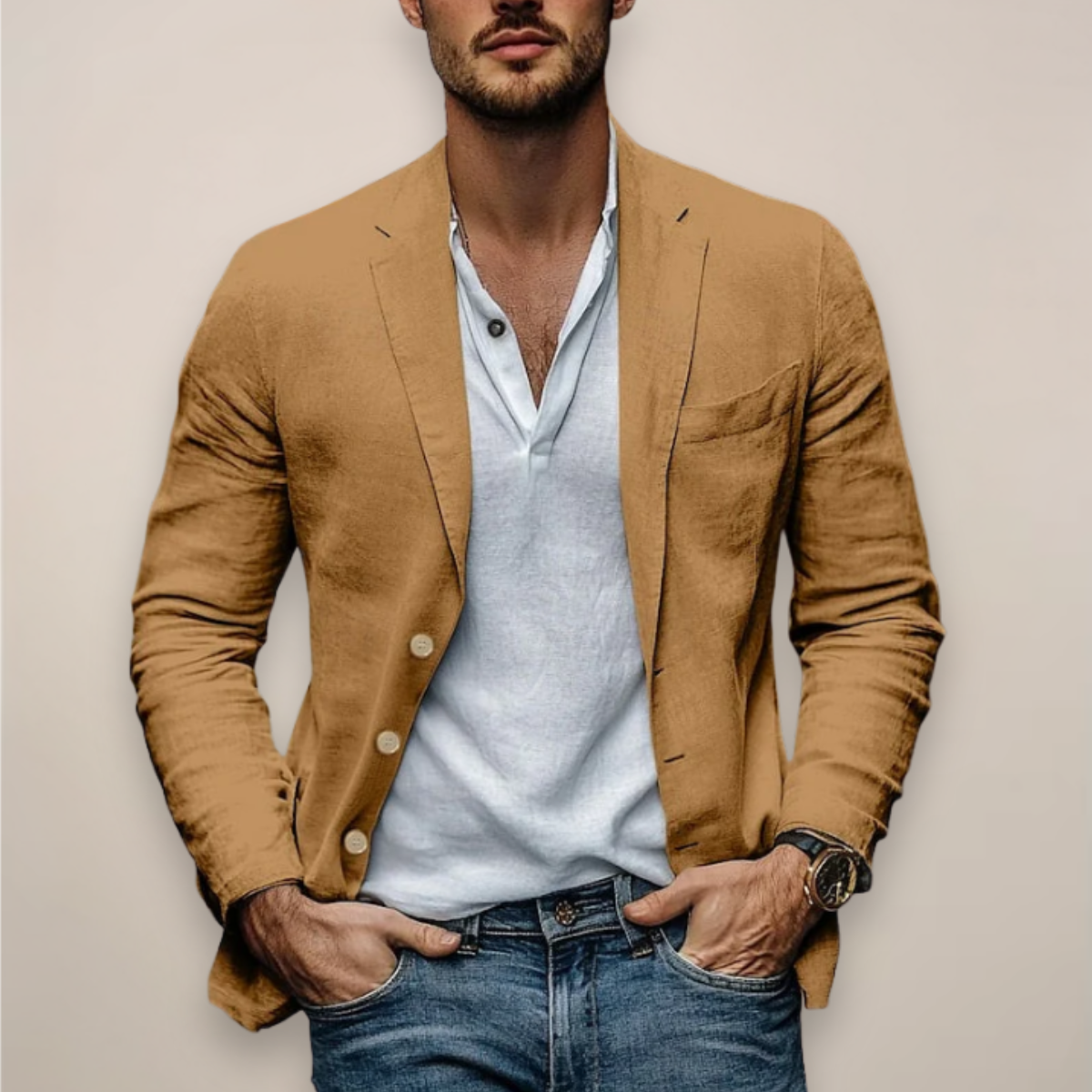 Lutz Modern Casual Summer Blazer