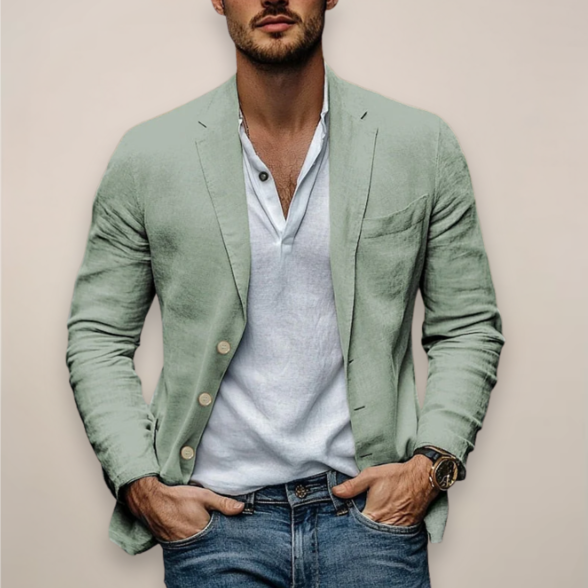 Lutz Modern Casual Summer Blazer
