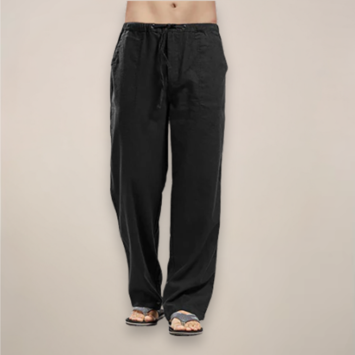 Matthias Relaxed Fit Drawstring Trousers