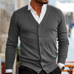 Markus Business Casual V-Neck Cardigan