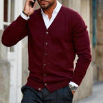 Markus Business Casual V-Neck Cardigan