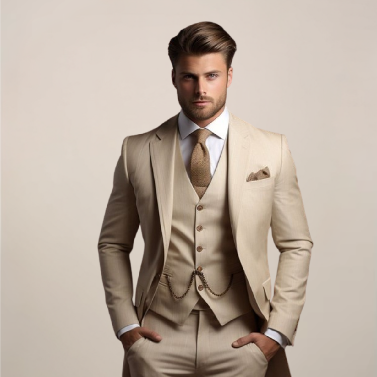 Georg Formal Three-Piece Suit