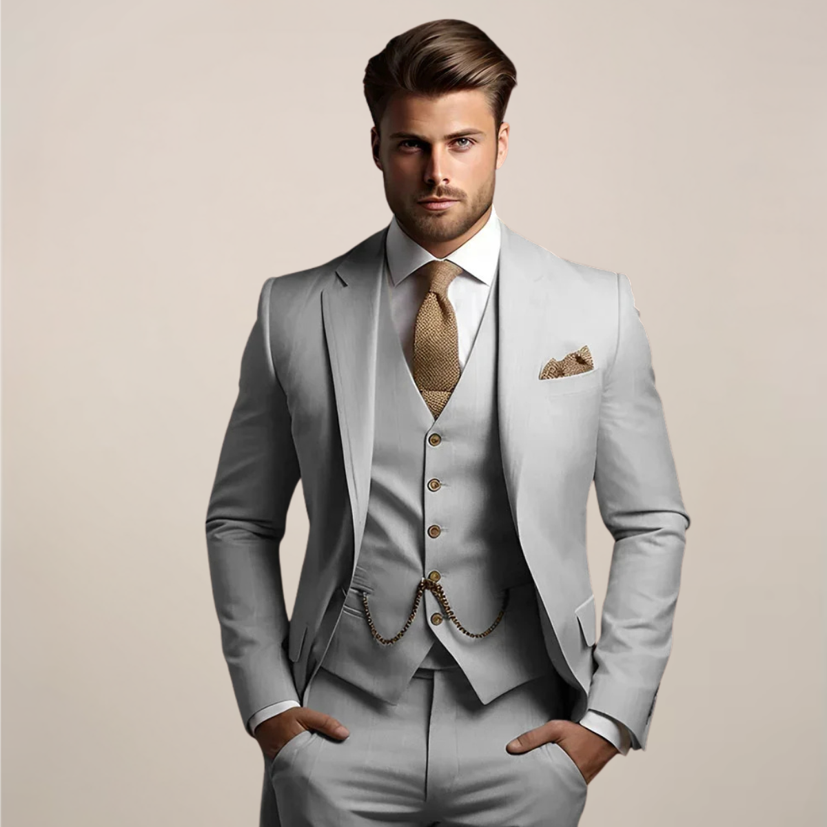 Georg Formal Three-Piece Suit
