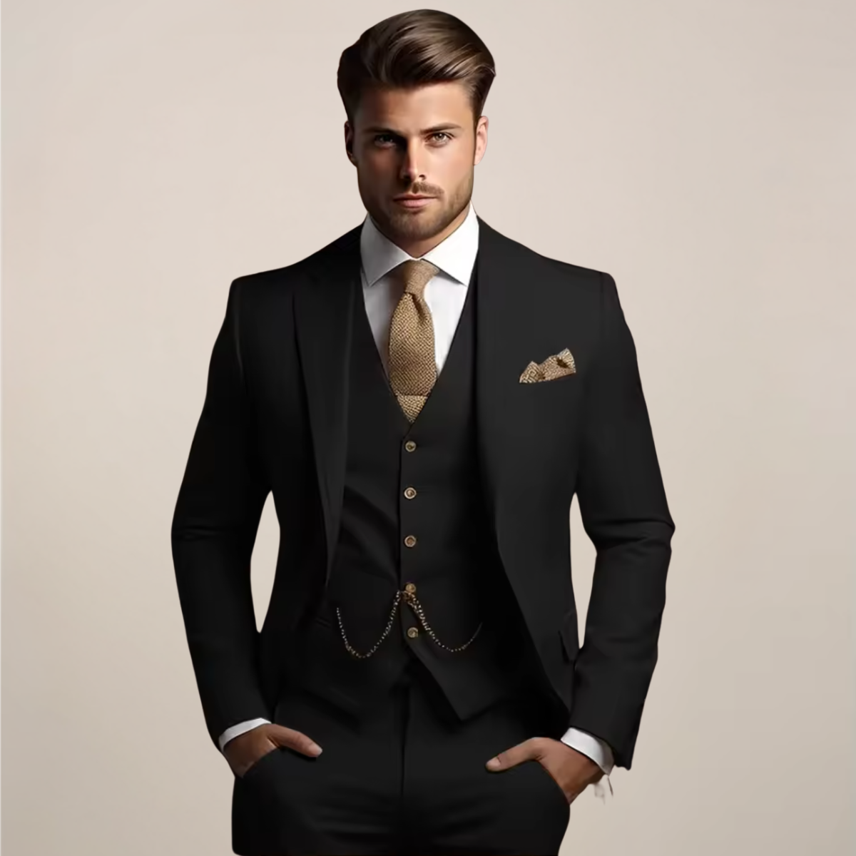 Georg Formal Three-Piece Suit
