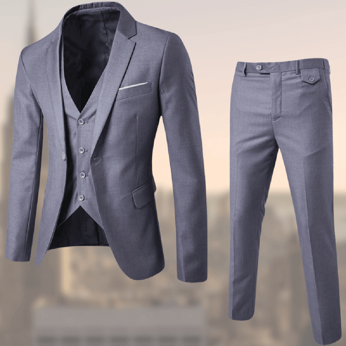 Christian Three-Piece Formal Business Suit