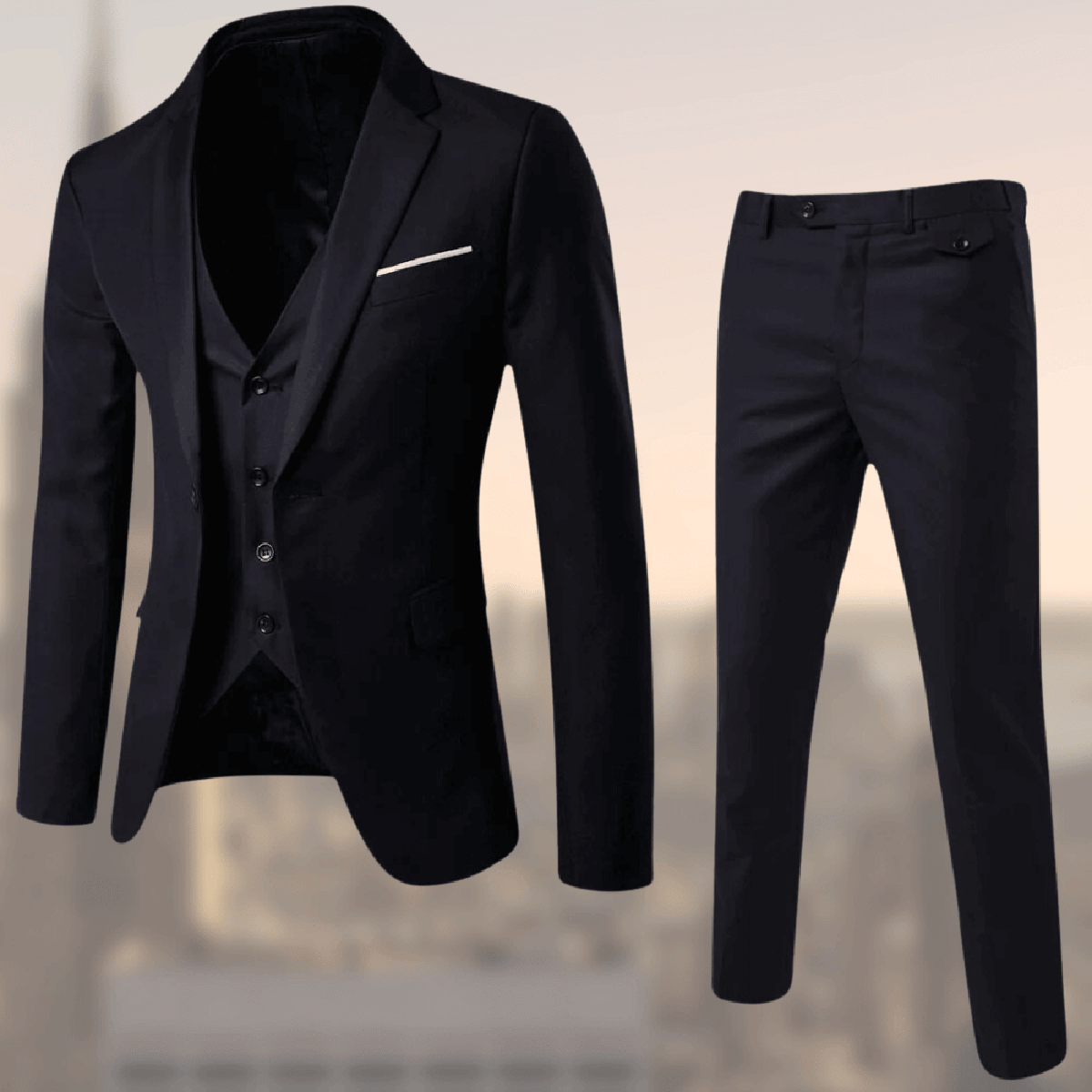 Christian Three-Piece Formal Business Suit