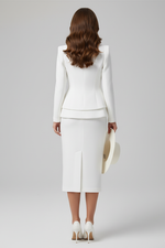 Annika Modern Two-Piece Skirt Suit