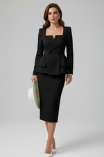 Annika Modern Two-Piece Skirt Suit