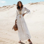 Doris Long Sleeve Boho Maxi Dress