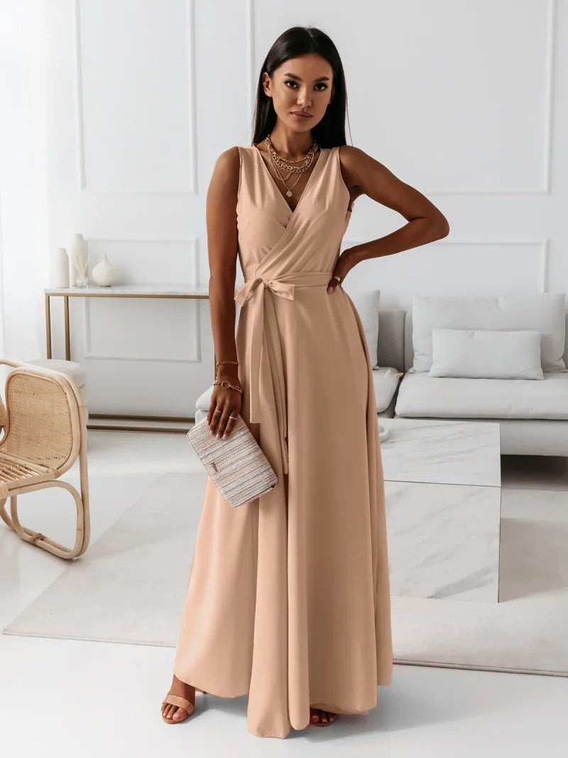 Jessica Wrap Maxi Wedding Guest Dress
