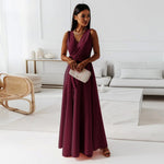 Jessica Wrap Maxi Wedding Guest Dress