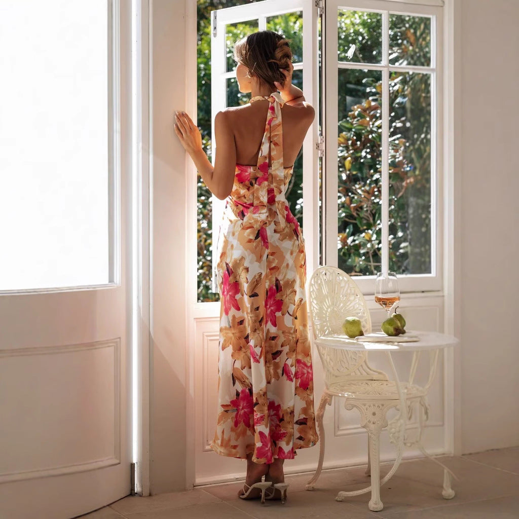 Jana Halter Neck Wedding Guest Dress