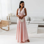 Jessica Wrap Maxi Wedding Guest Dress