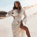 Doris Long Sleeve Boho Maxi Dress