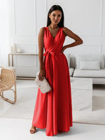 Jessica Wrap Maxi Wedding Guest Dress