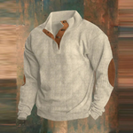 Thomas Ribbed Button-Collar Sweater