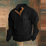 Thomas Ribbed Button-Collar Sweater