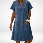 Nicole Casual Summer Dress with Pockets