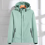 Angela Functional Zip-Up Jacket with Hood