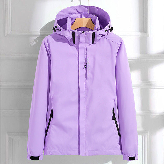 Angela Functional Zip-Up Jacket with Hood