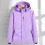 Angela Functional Zip-Up Jacket with Hood
