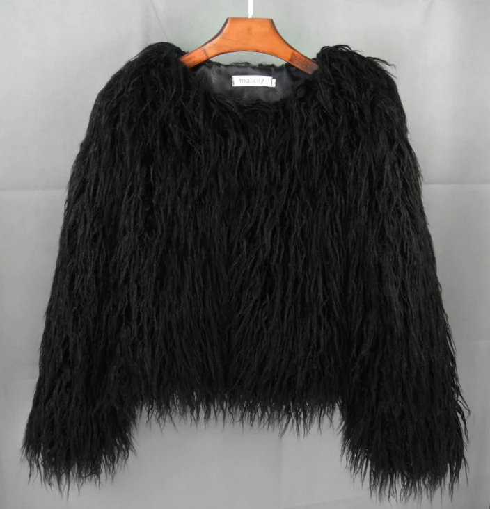 Edith Fluffy Textured Winter Jacket