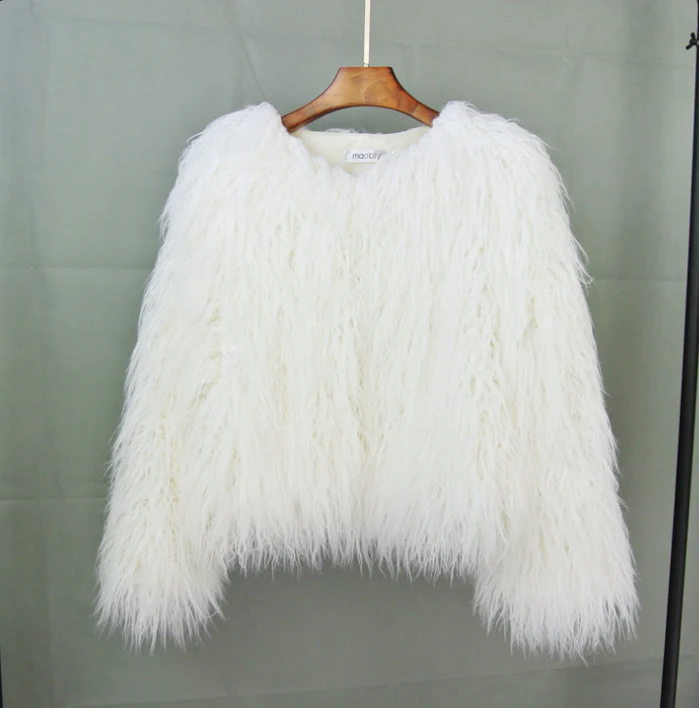 Edith Fluffy Textured Winter Jacket