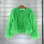 Edith Fluffy Textured Winter Jacket