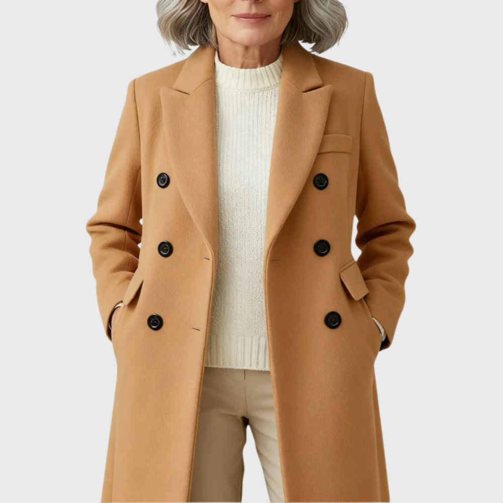 Andrea Classic Wool Coat