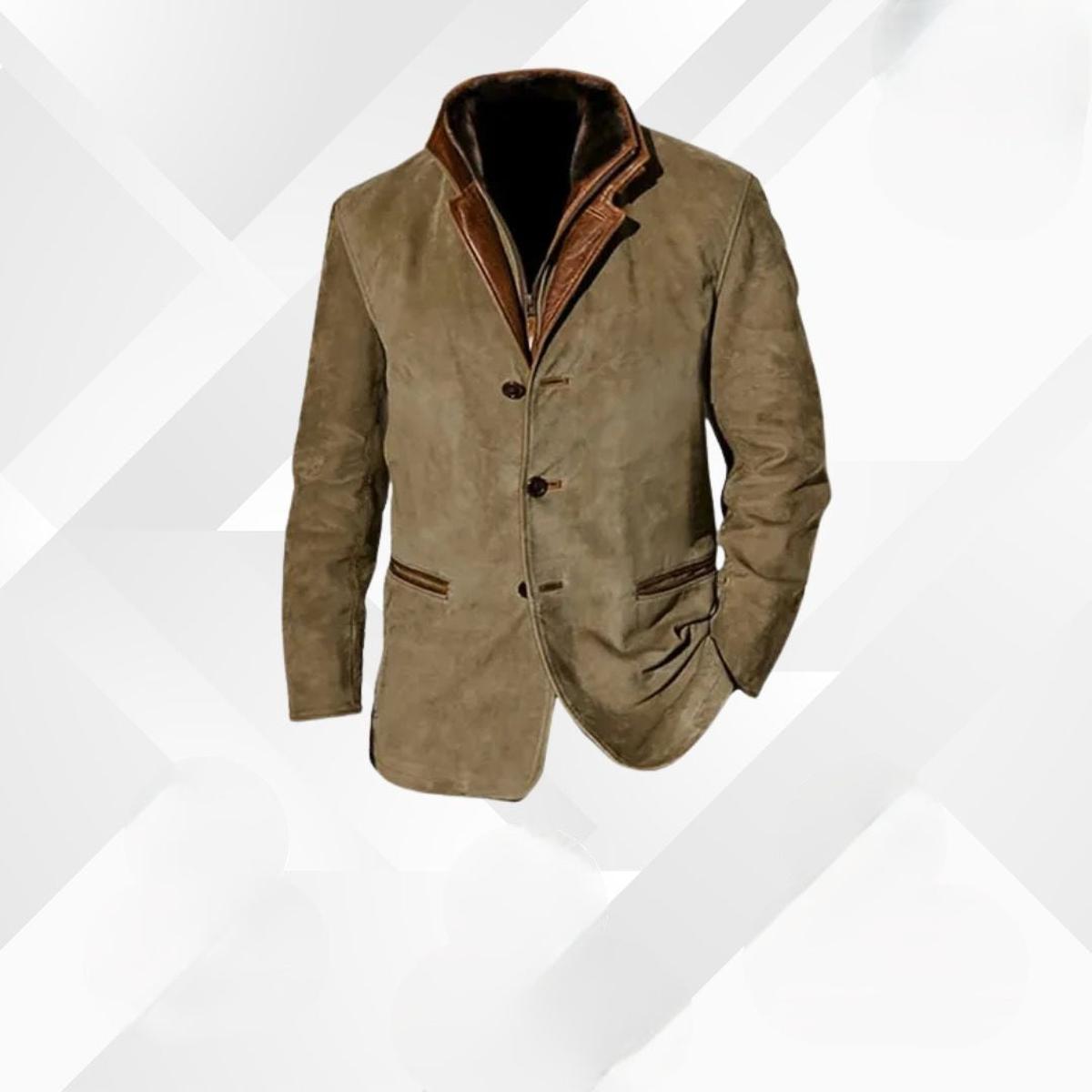 Martin Classic Button-Front Casual Jacket