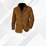 Martin Classic Button-Front Casual Jacket