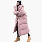 Daniela Oversized Long Hooded Puffer Coat
