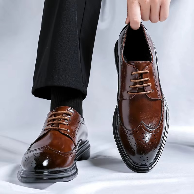 Erik Classic Wingtip Dress Shoes