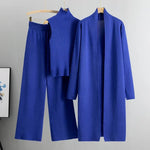 Felicia Three-Piece Relaxed Fit Trouser Set