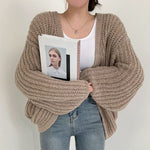 Carmen Chunky Knit Open Front Cardigan