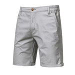 Emil Casual Button-Front Chino Shorts