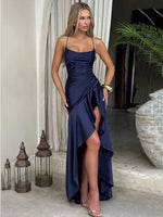 Helga Spaghetti Strap Wedding Guest Dress