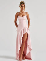 Helga Spaghetti Strap Wedding Guest Dress