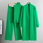 Felicia Three-Piece Relaxed Fit Trouser Set