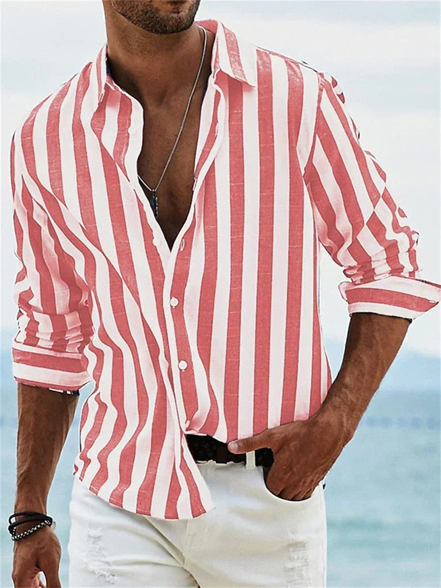Peter Striped Relaxed Summer Shirt