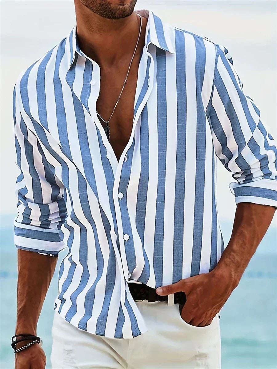 Peter Striped Relaxed Summer Shirt