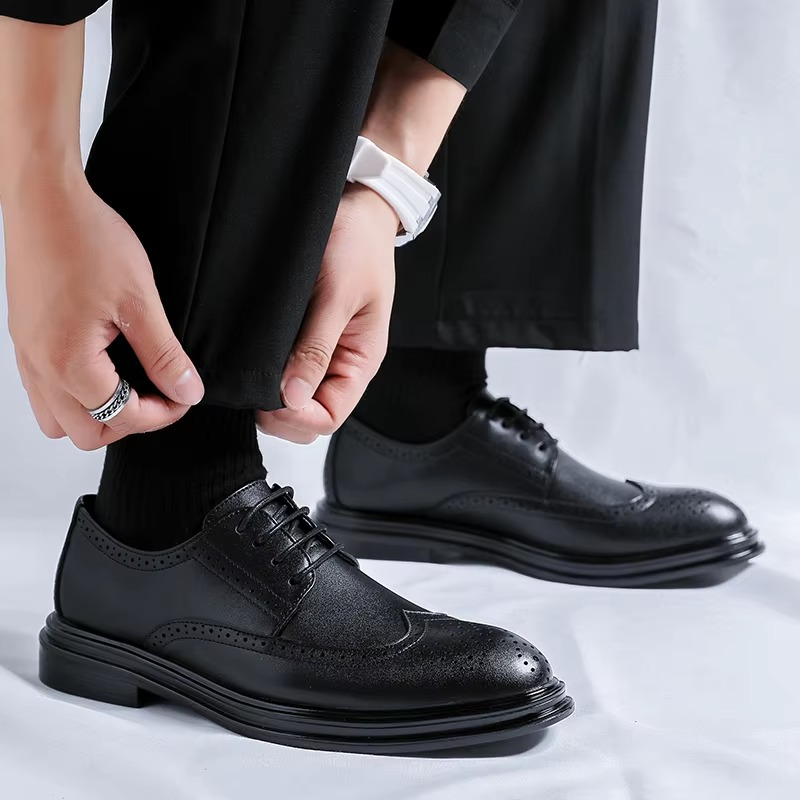 Erik Classic Wingtip Dress Shoes
